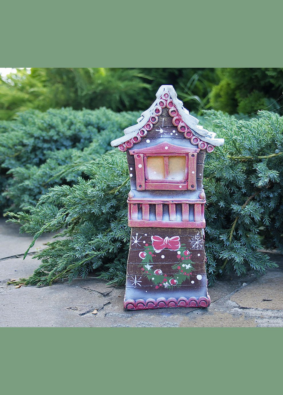 Копилка Домик Сказка Новый год гипс (КГ603-2) Гранд Презент (282738172)