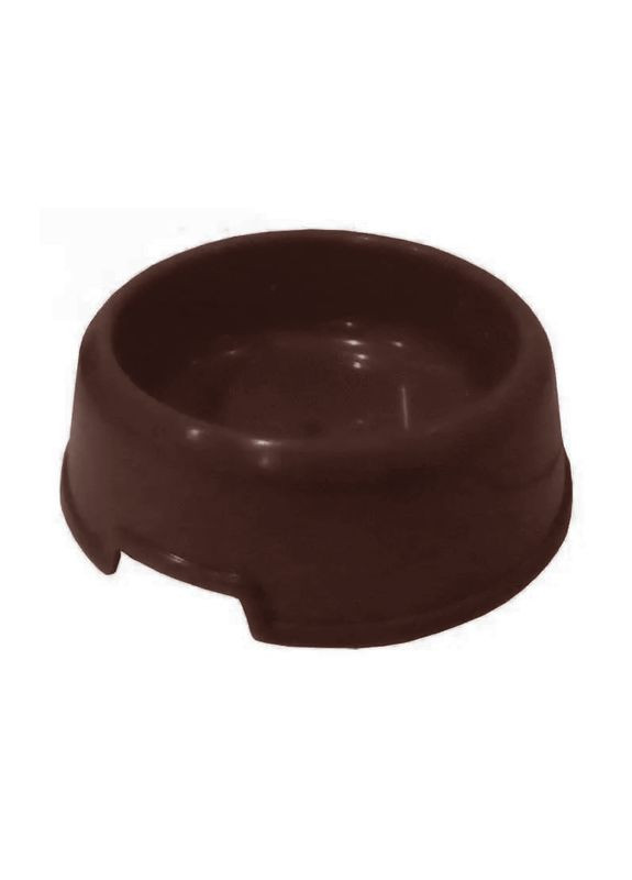 Миска пластикова кругла кольорова 115×135×55 мм зручна годівниця для тварин No Brand (368896101)