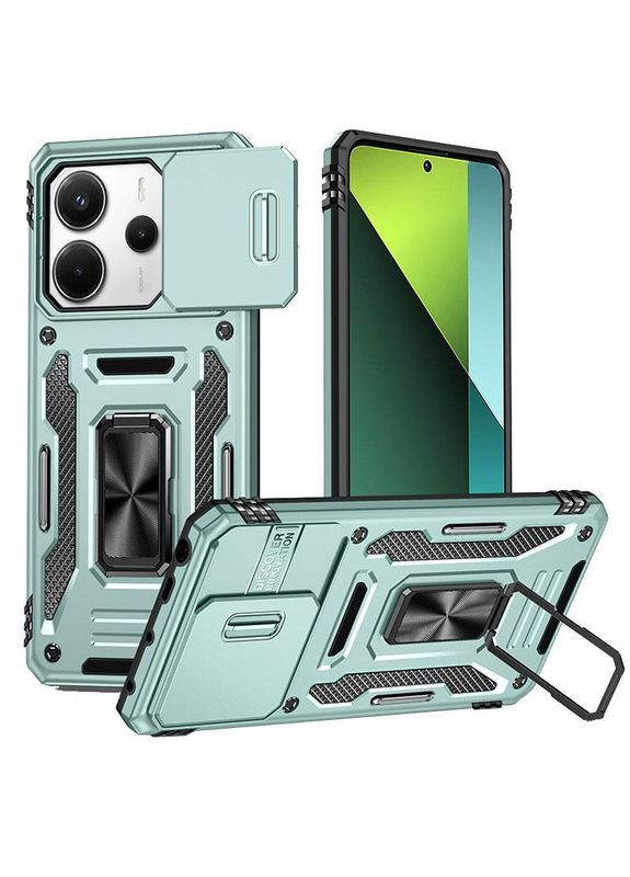 Чехол на Xiaomi Redmi Note 14 4G (Int. version) / для Ксяоми, сяоми, ксиоми редми ноте 14 ударопрочный /Army Green Epik (361065298)