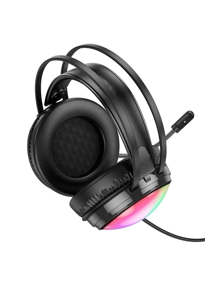 Наушники BO108 Flame gaming headphones Black Borofone (301090774)