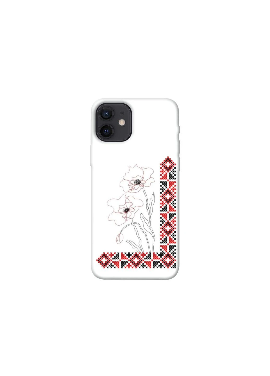 Чехол на Apple iPhone 12 (6.1") Вышиванка на смартфон Frontalka (349835064)