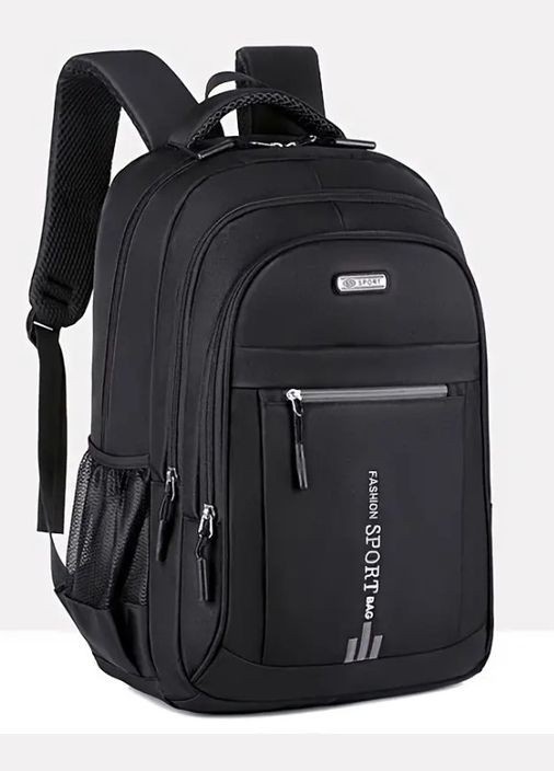 Чорний нейлоновий рюкзак великої місткості для чоловіків Fashion Sport XJXN (323645343)