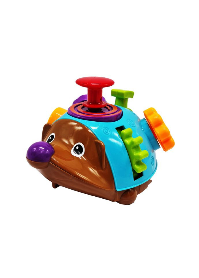 Дитячий бізіборд "Їжачок" 8815Y для розвитку дрібної моторики No Brand (315758632)