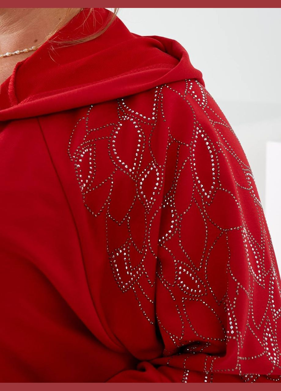 Жіночий прогулянковий костюм колір червоний р.48/50 453783 New Trend (289720130)