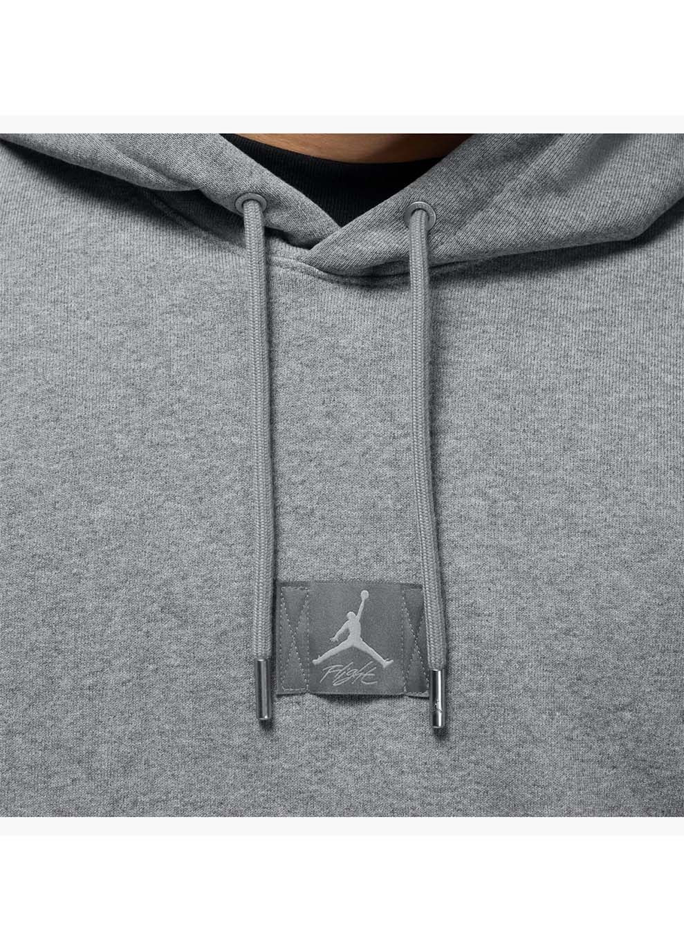 Чоловіче Худі M J FLT FLC PO Сірий Jordan (367585065)