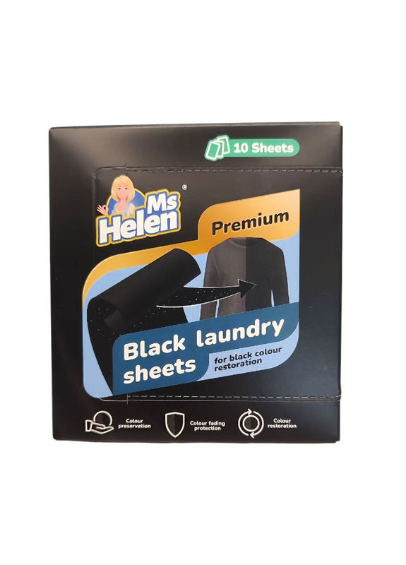 Салфетки для восстановления черного цвета 10 шт. 0158 Ms Helen (369408006)