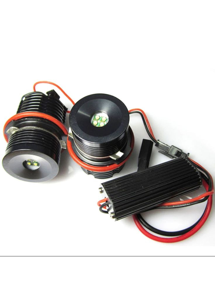 Led marker білий (2шт) 20W E39 E53 E60 E63 E65 E83 E87 ангельські глазки BMW (338257573)