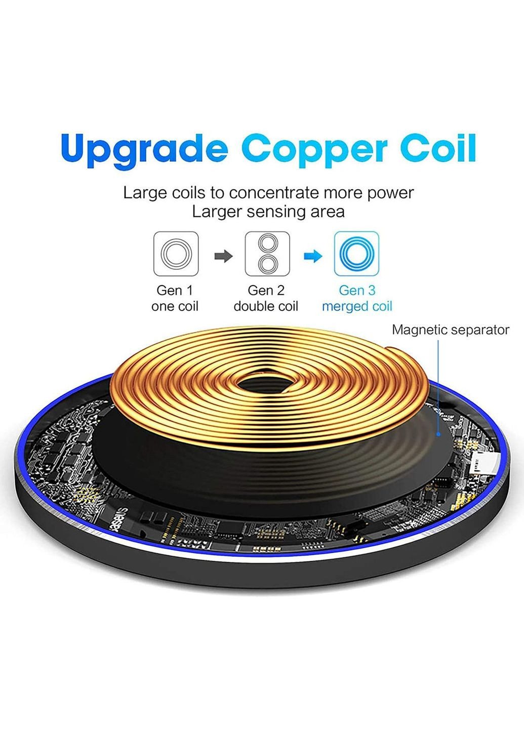 Быстрое зарядное устройство для беспроводной связи Fast Charger 20W No Brand (354828927)