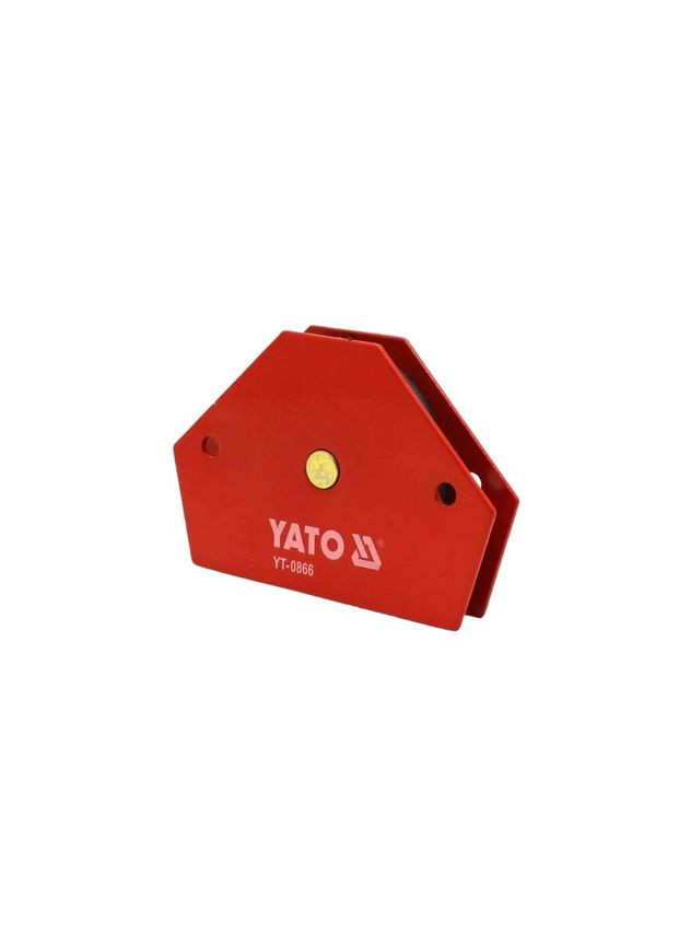 Струбцина магнитная для сварки: 11.5 кг, 64 х 95 х 14 мм YATO (363054801)
