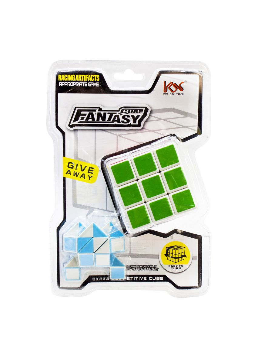 Кубик Рубика "Cube Fantasy" 3 х 3 і головоломка MIC (291436540)