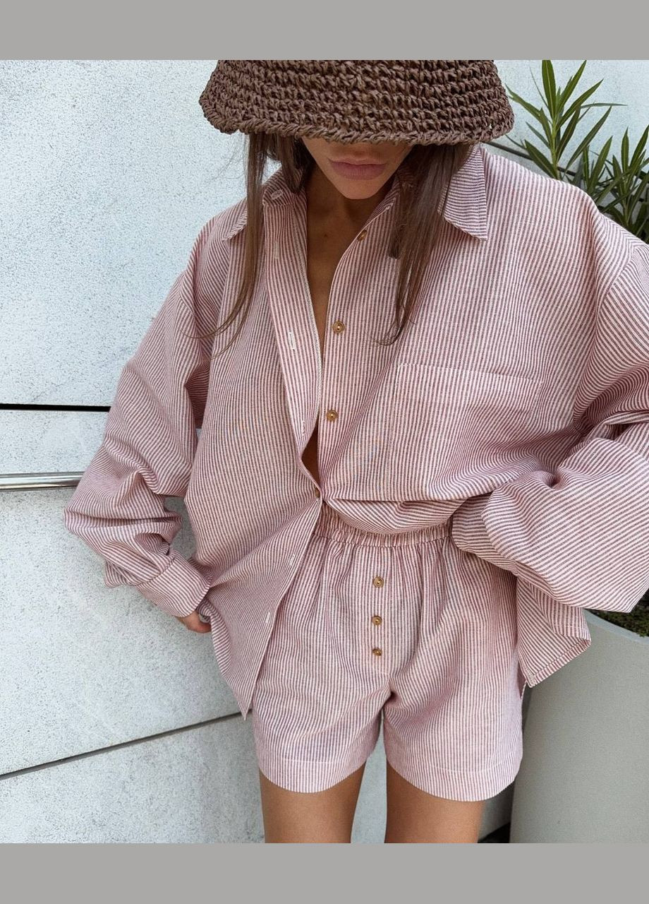 Женский костюм с рубашкой и шортами. Avanti (336517485)