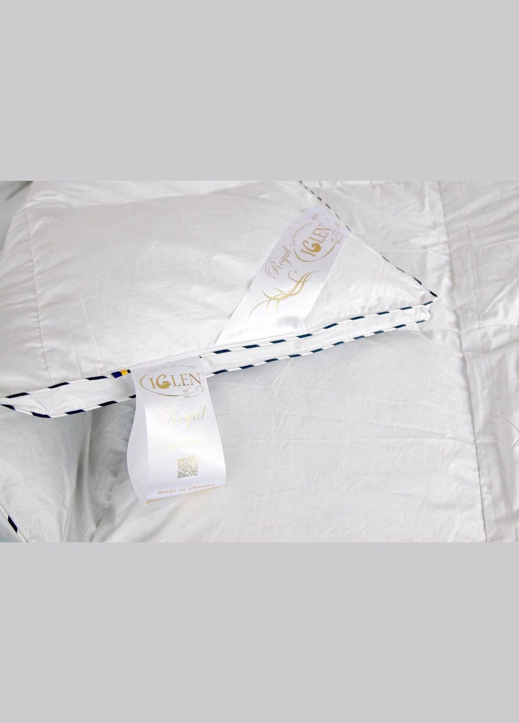 Одеяло пуховое зимнее со 100% серым гусиным пухом двуспальное Royal Series Roster 160х215 (1602151GRS) Iglen (282313432)