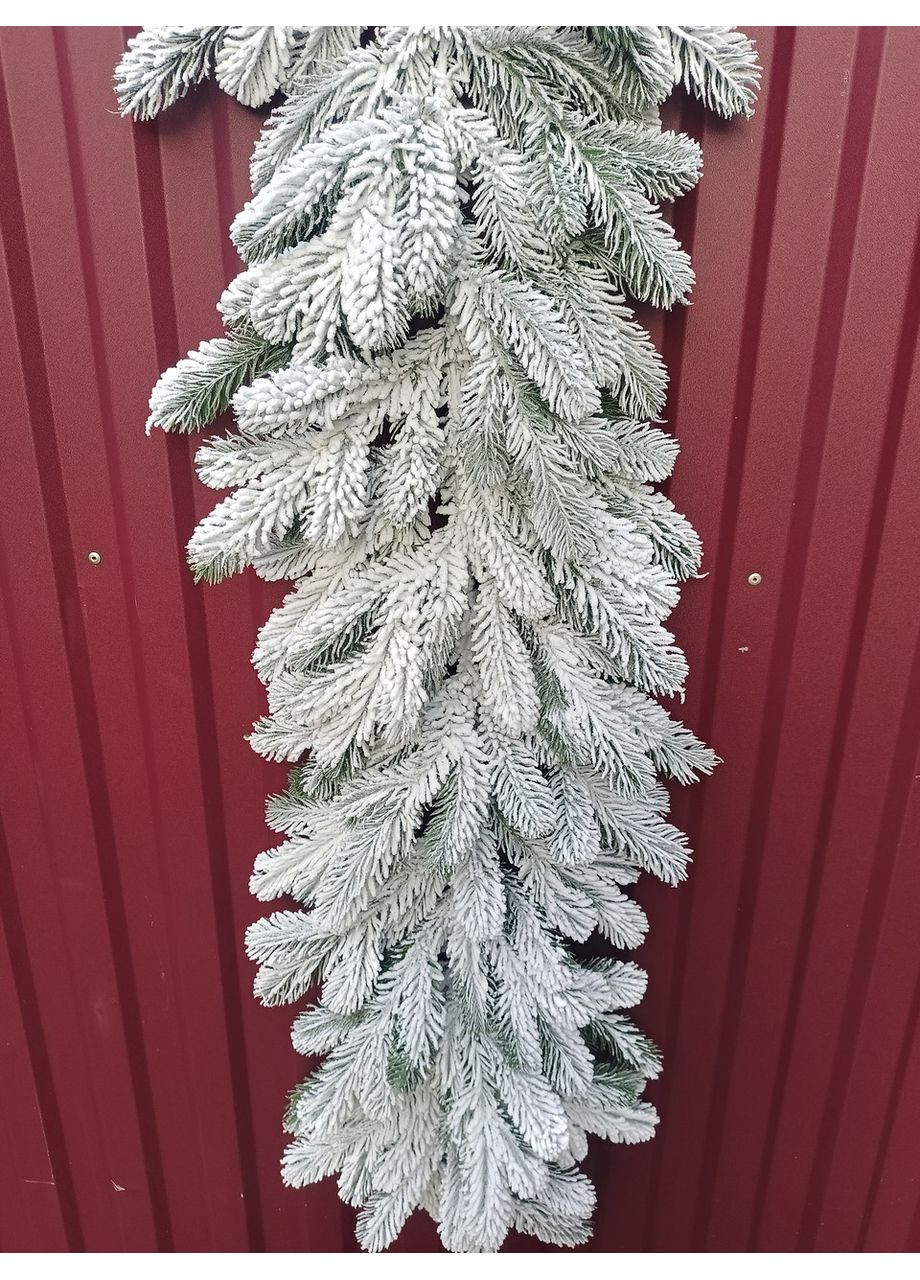 Гирлянда хвойная литая SGX Элитная" 1м. заснеженная Yalynkar (370439227)