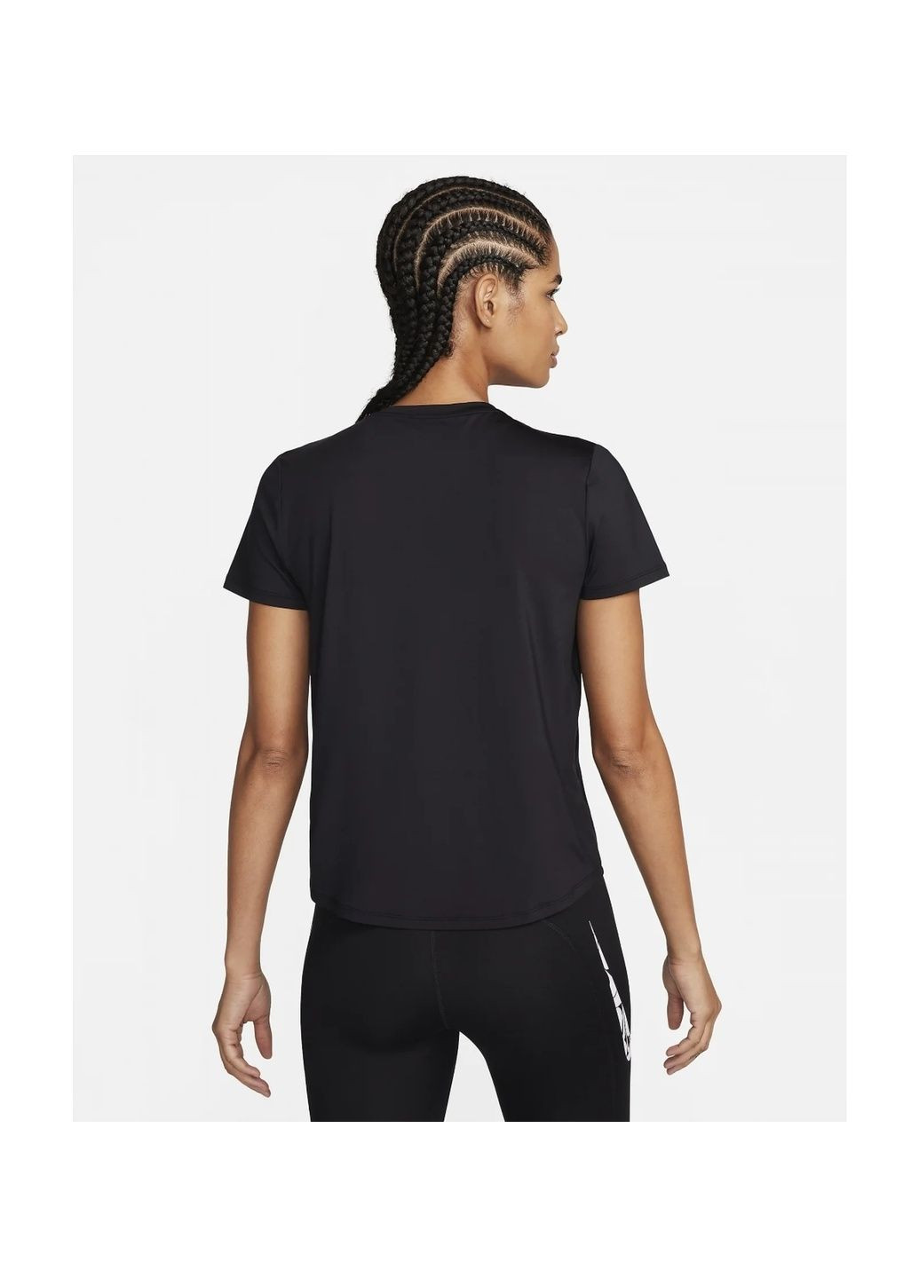 Футболка жіноча Dri-Fit One Swoosh Black Nike - (365961742)