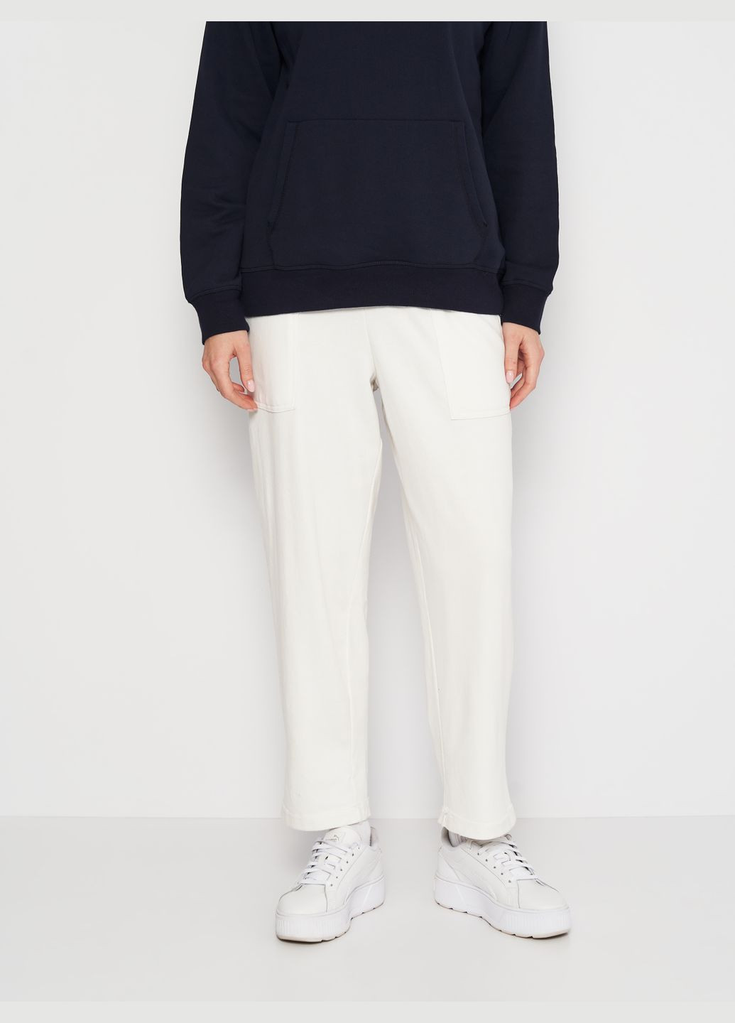 Белые повседневный брюки H&M