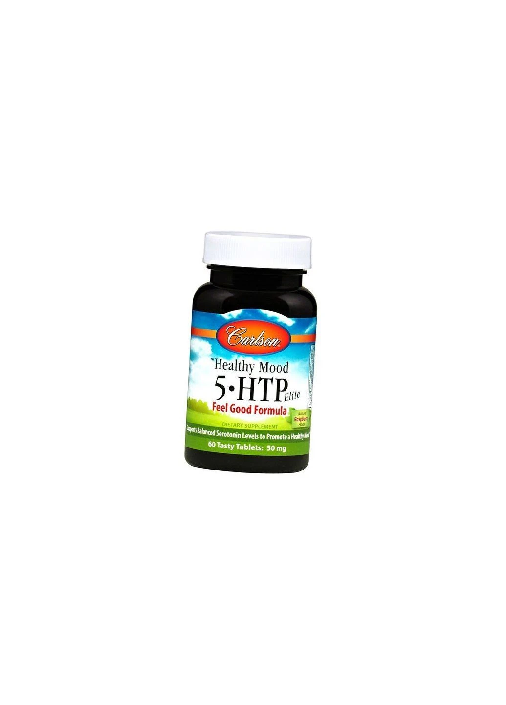 5-гидрокситриптофан для улучшения настроения, 5-HTP Healthy Mood, 60таб Малина (72353002) Carlson Labs (293254914)