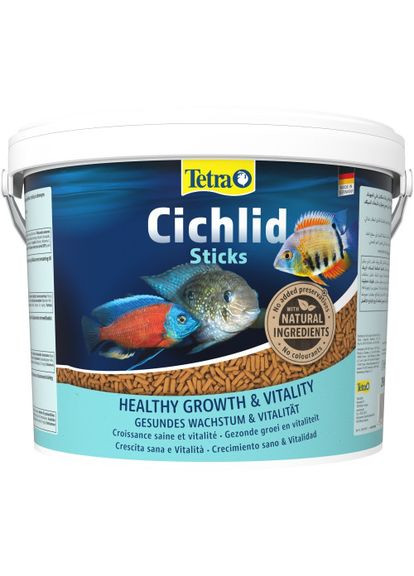 Корм Cichlid Sticks для рыбок цихлид, 2,9 кг (палочки) Tetra (362702630)