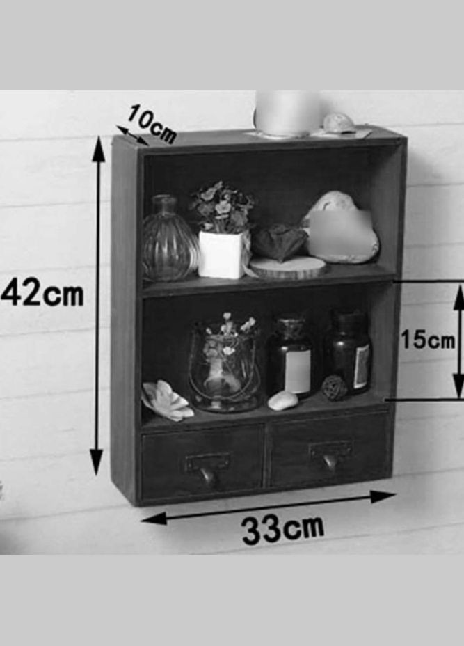 Полка для ванной из дерева Гербах карри (ВНП-005403) No Brand (328091804)