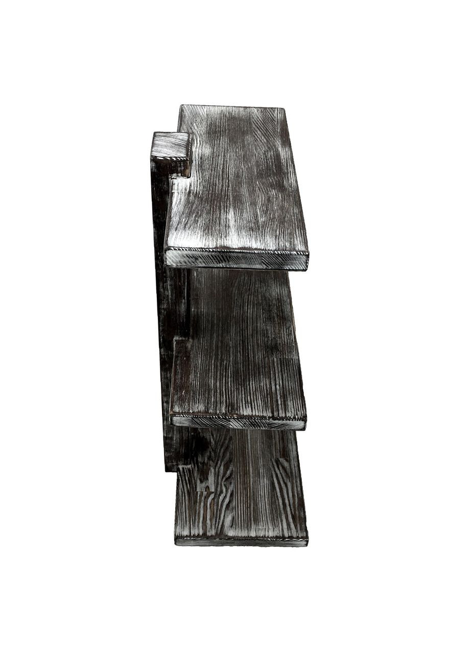 Підставка для десертів з дерева Карамель шеббі (КИП-000221) No Brand (327847557)