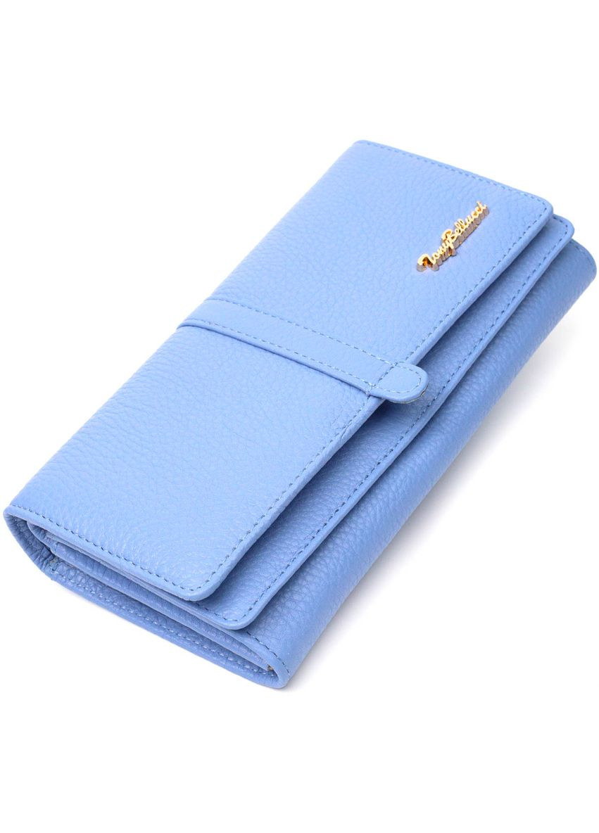 Красивий жіночий гаманець з великою кількістю відділень із натуральної шкіри 21962 Tony Bellucci (331906909)