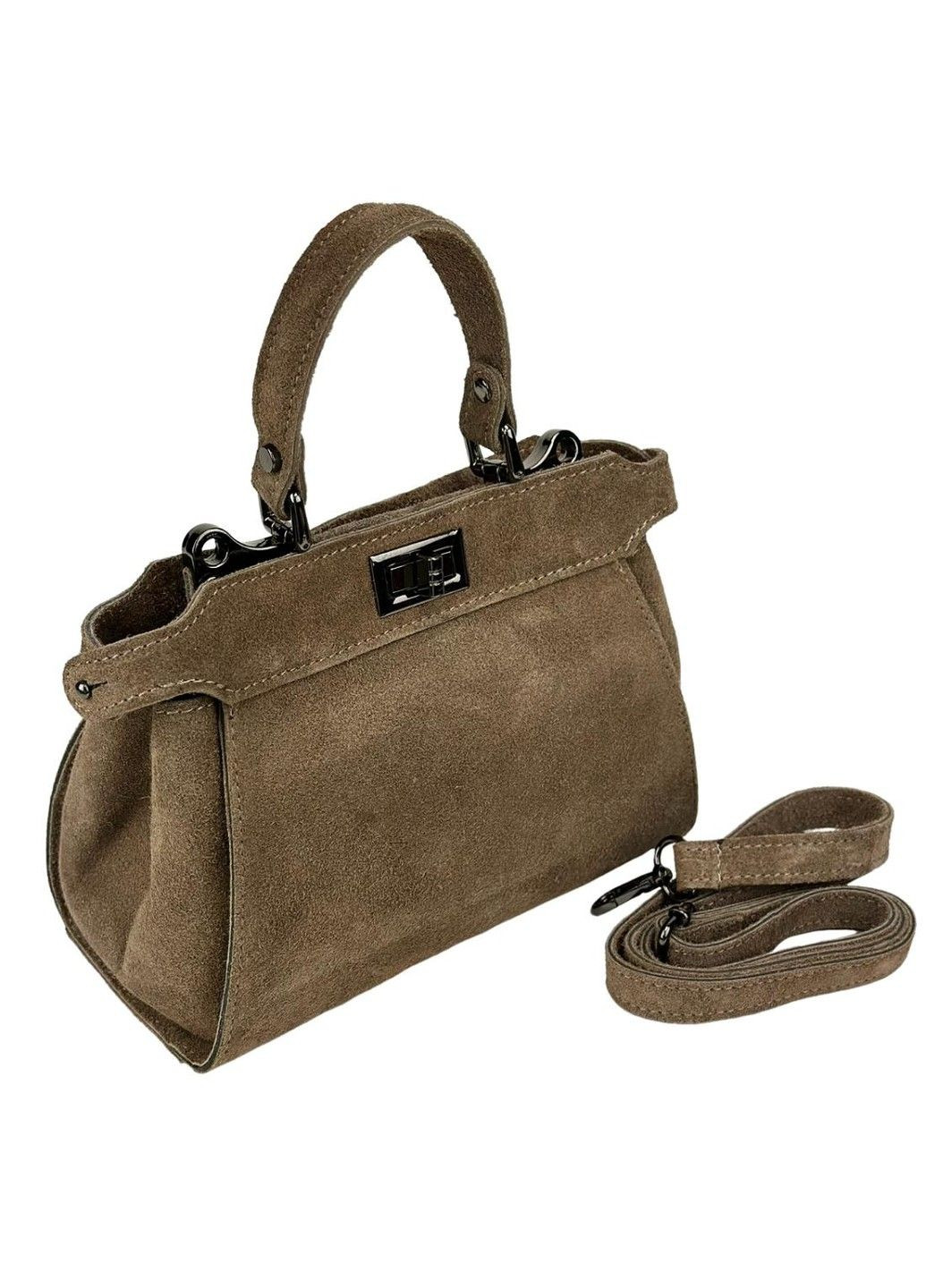 Классическое кроссбоди замшевое Italy F-IT-4442T Firenze (315688176)