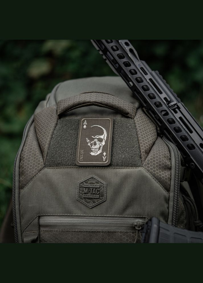 Нашивка Face of war (вышивка) Ranger Green M-TAC (315047181)