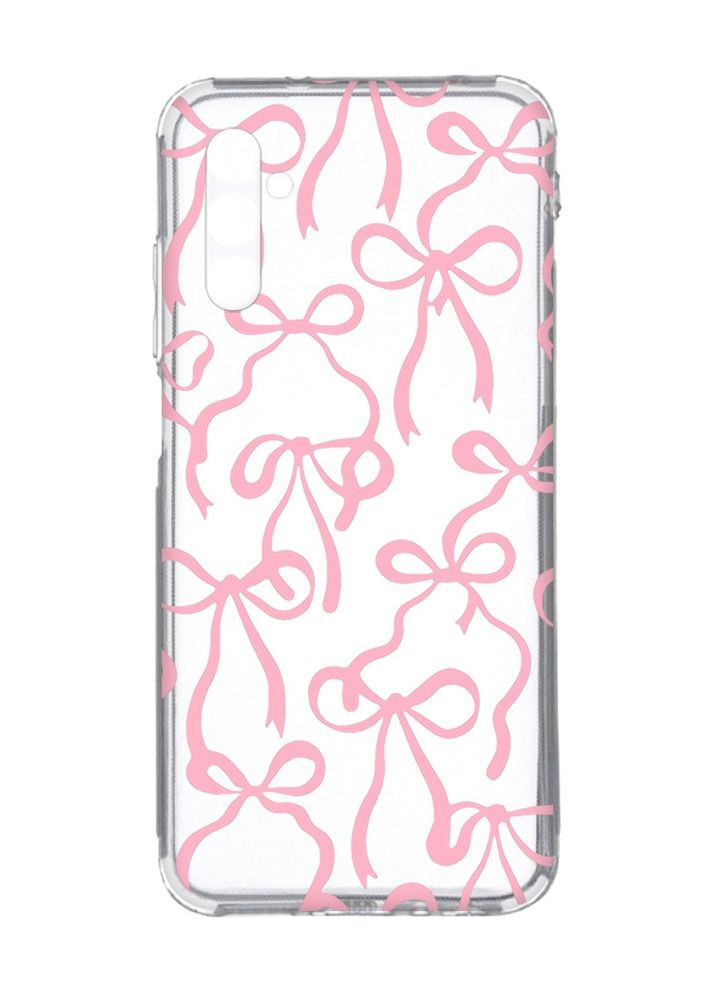 Прозорий чохол на Samsung Galaxy A34 5G/A346 Бантики (принт 406) Creative (355392829)