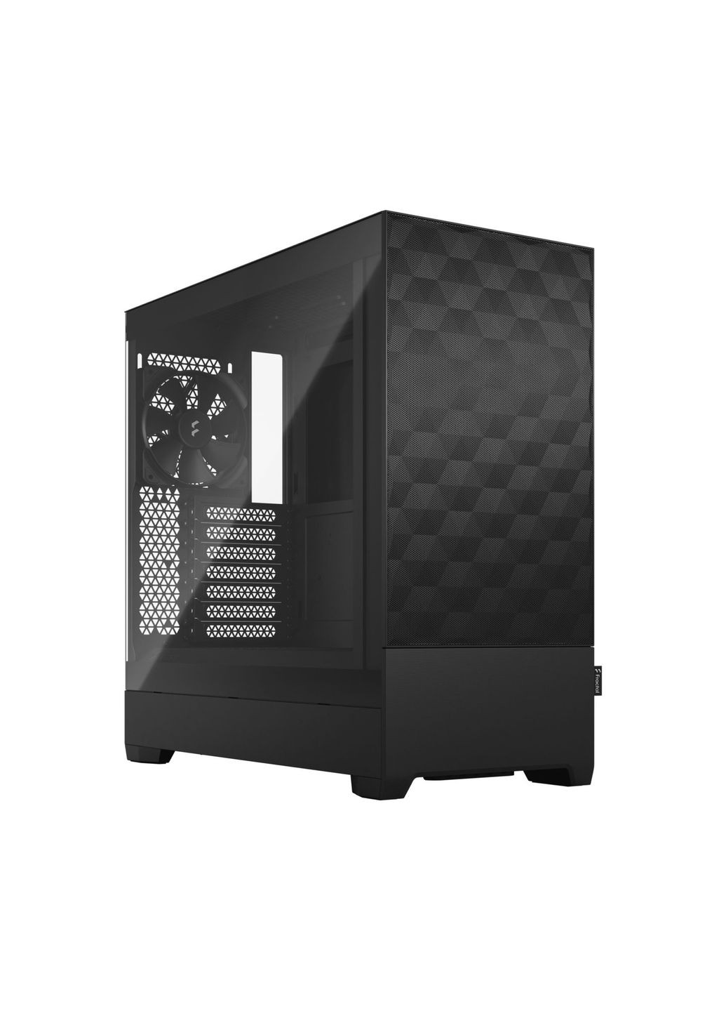 Корпус ATX без БЖ Pop Air c заг. склом Pop Air Black TG Clear Tint FRACTAL DESIGN (360409388)
