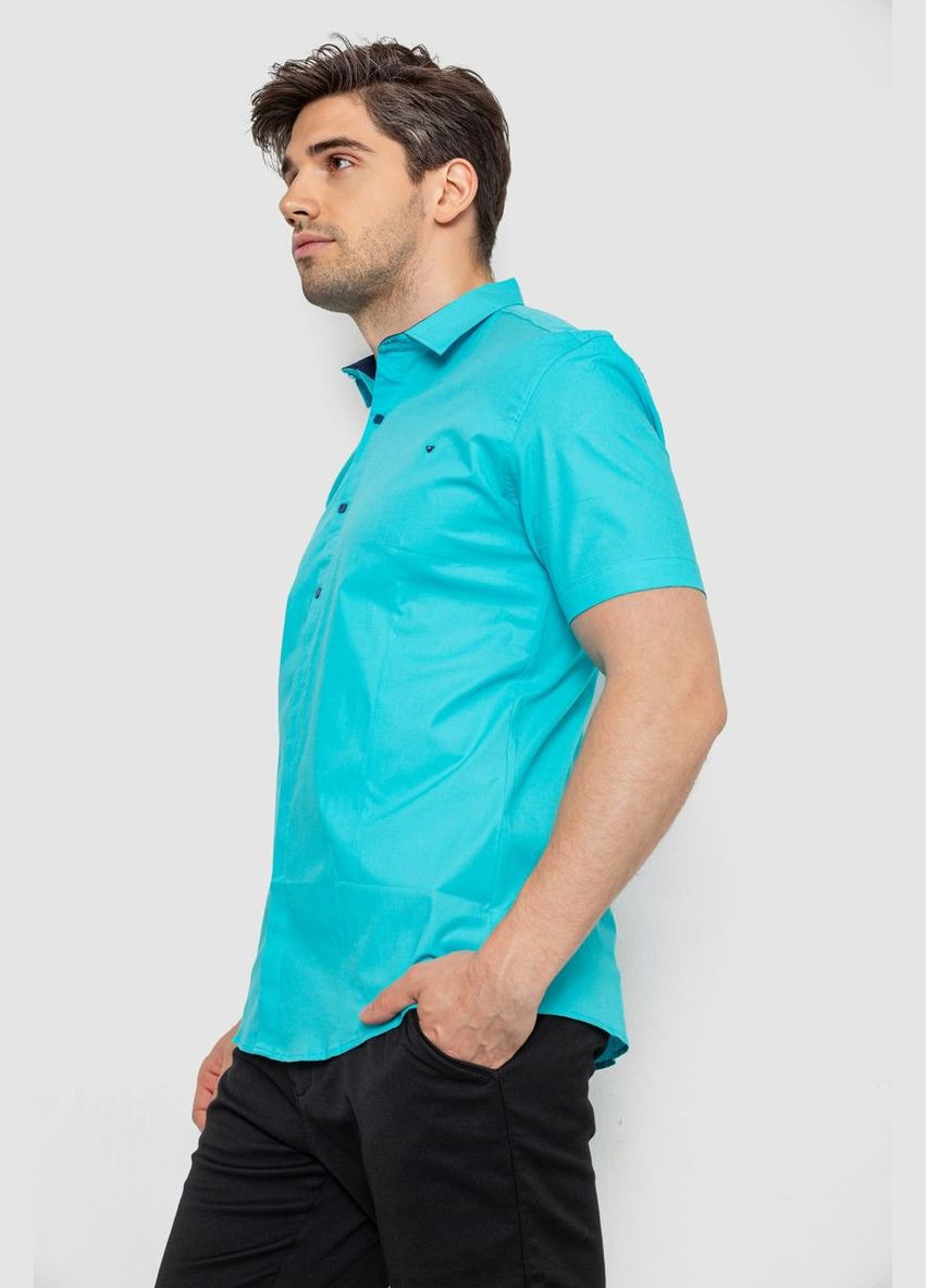 Сорочка чоловіча однотонна, колір чорний, Ager (340461461)