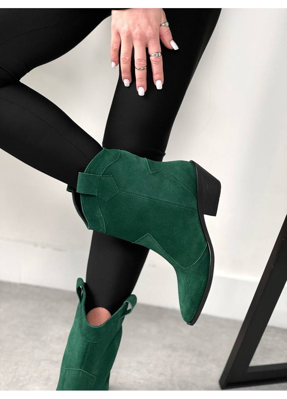 Зелені черевики-козаки Helen (373328995)