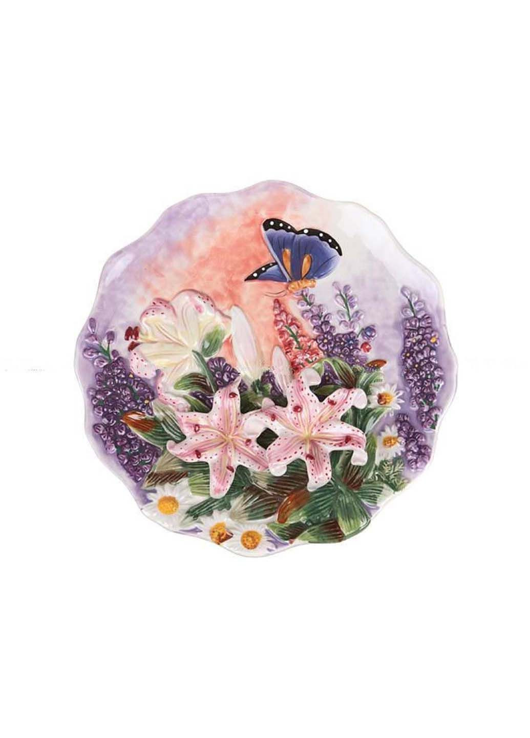 Декоративная тарелка Лилии Lefard (278263211)