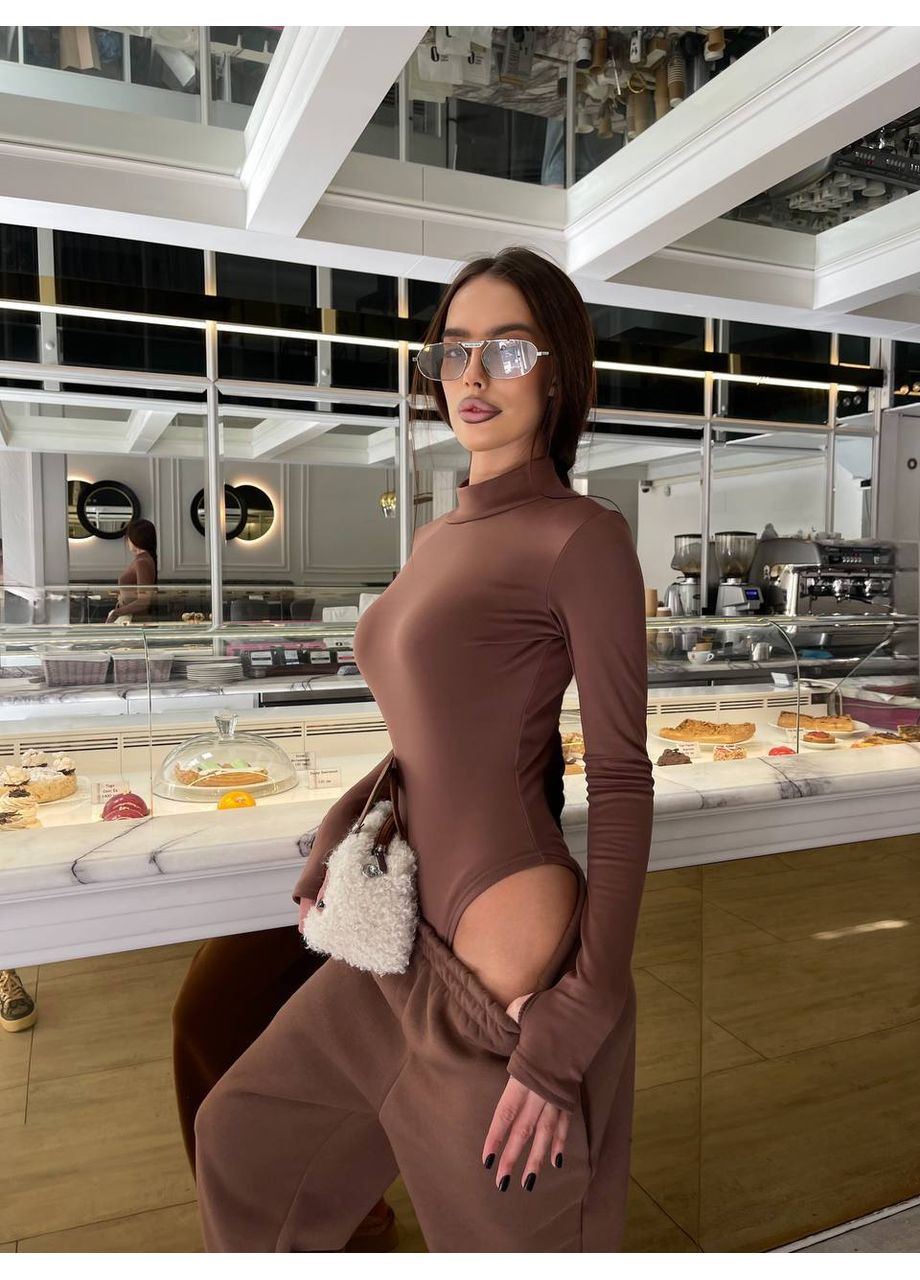 Комплект з утепленням (термо боді + джогери на флісі) | ЗАМІР В ОПИСІ Vione (370986136)