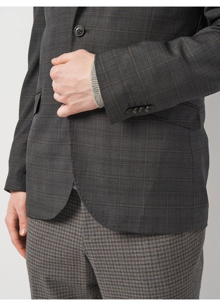 Піджак приталеного крою для чоловіка Zignone active 2174324 50(M) графітовий C&A (361268289)