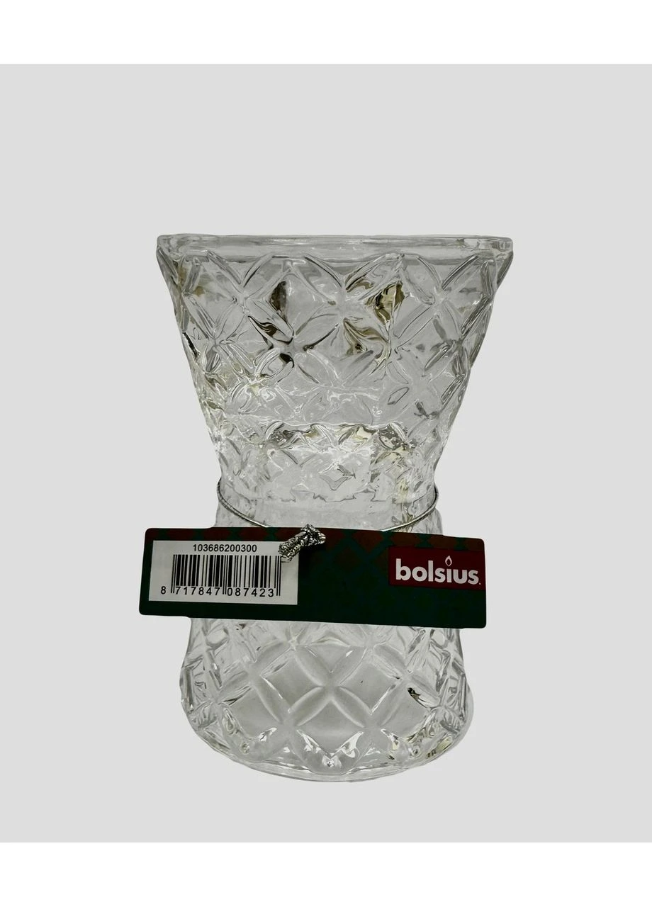 Подсвечник стеклянный 121/85 Bolsius (375482845)