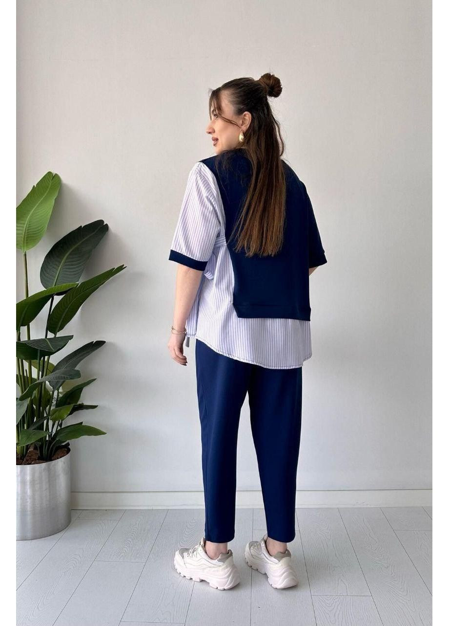 Костюм-двойка трикотаж и котон Sofia (360787644)