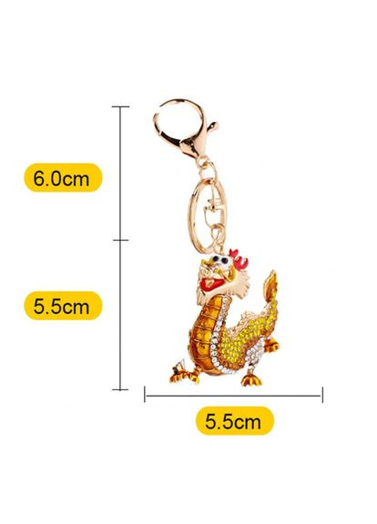 Оригінальний Креативний Модний Шикарний брелоки підвіска у формі мультяшного китайського Дракончика No Brand (292260468)