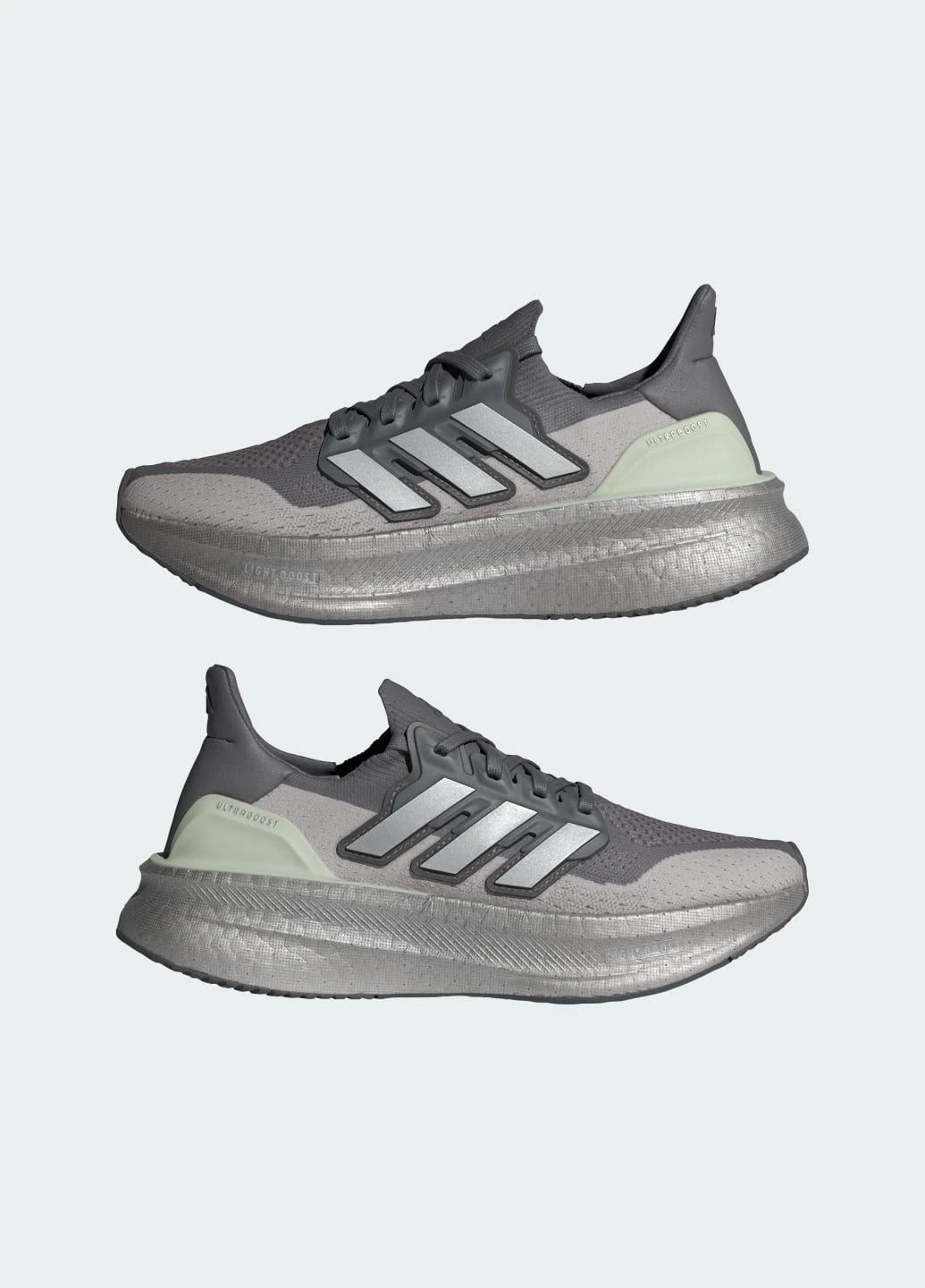 Кроссовки Ultraboost 5 adidas серые всесезоны (315438419)