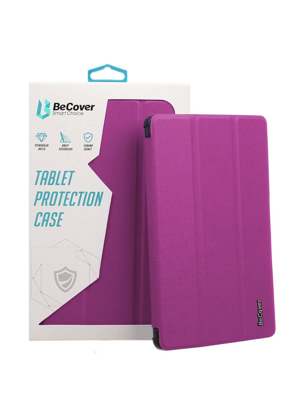 Чехол-книга Smart Case для Xiaomi Pad 6S Pro 12.4" Purple (711086) BeCover (368679867)