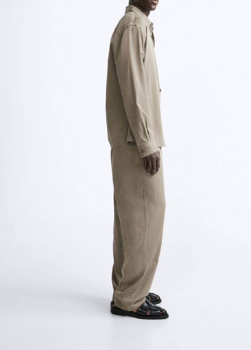 Сіро-бежевий демісезонний комплект Zara