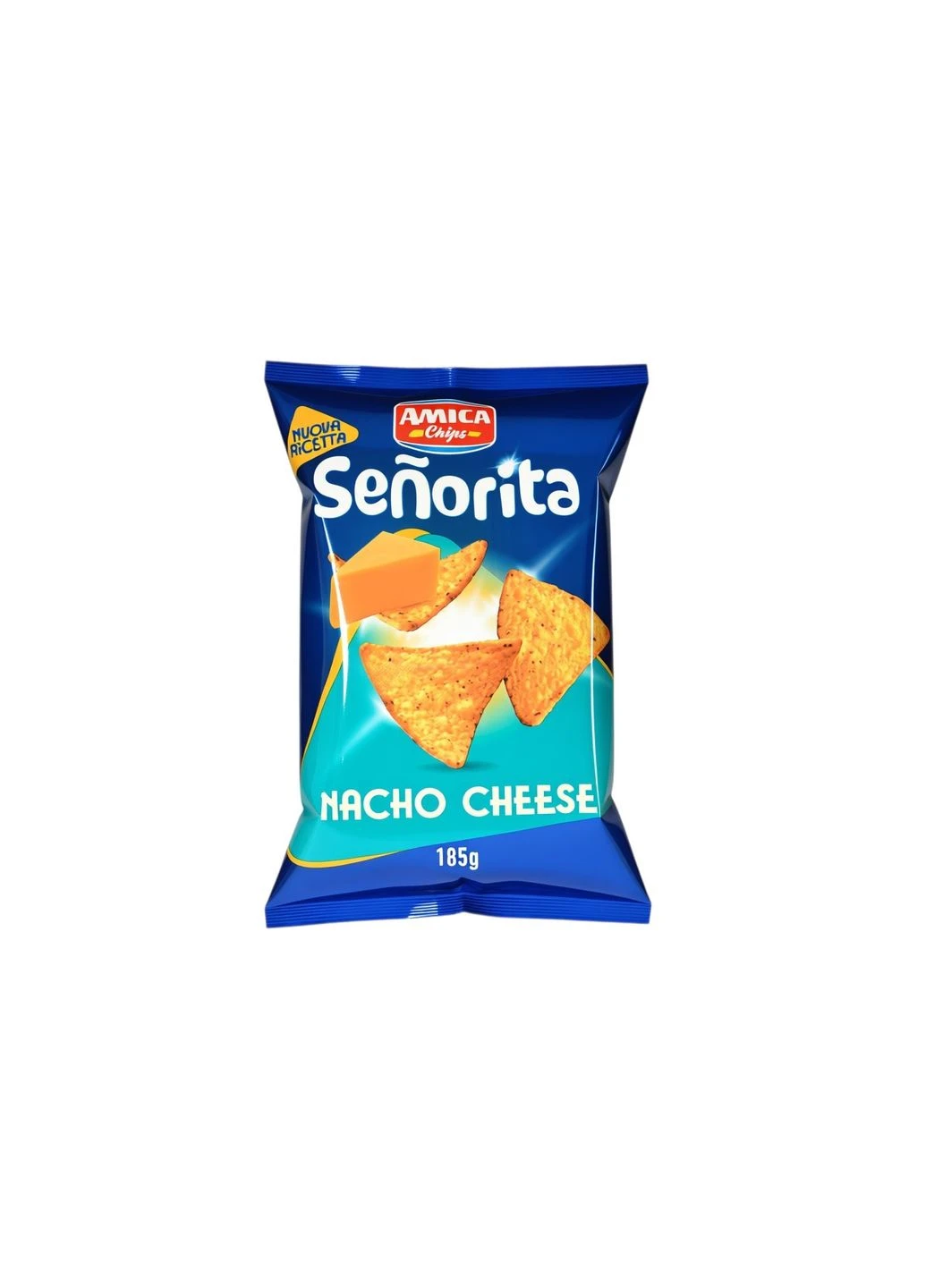 Чіпси Chips кукурудзяні зі смаком сиру начо Señorita Nacho Cheese, 185 г AMICA (402630843)