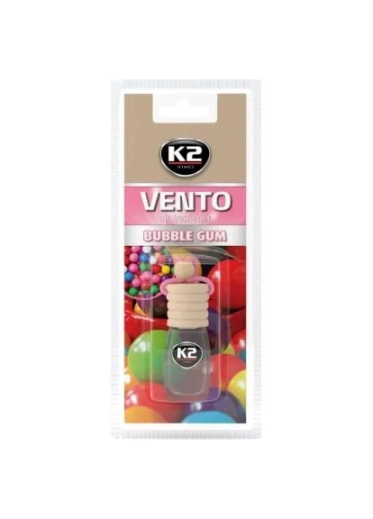 Ароматизатор для автомобиля Vento Solo Refill "Жвачка" без упаковки 8 мл (V419) K2 Vento Solo Refill "Жувальна гумка" без упаковки 8 (401187884)
