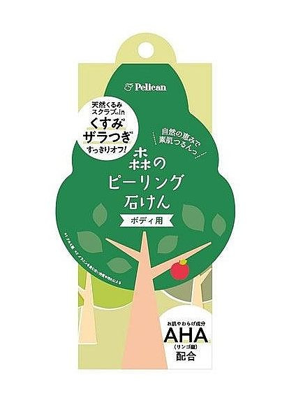 Мило-пілінг для тіла з ароматом зелених трав Body Soap 100g (1512739-35995143) PELICAN (368616550)