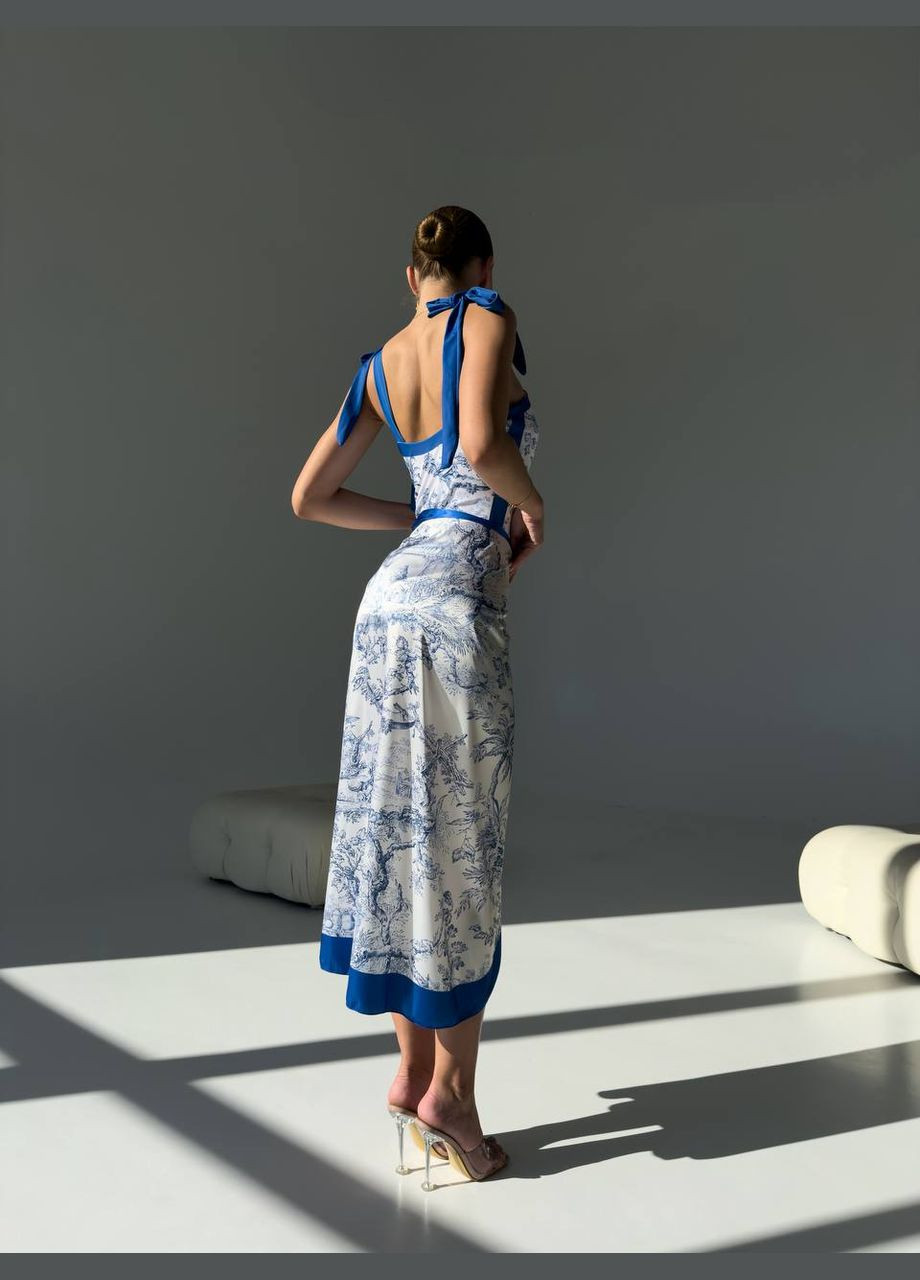 Комбинированный летний изысканный купальник в комплекте с парео слитный No Brand