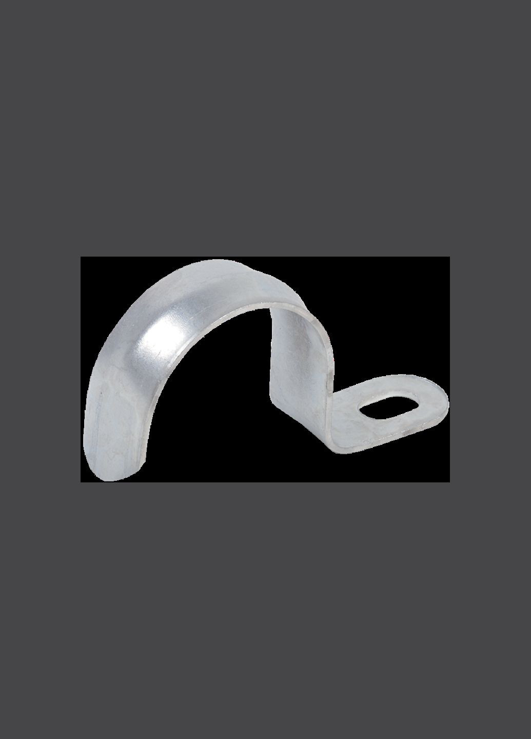 Скоба-держатель Ø21-22 однолапочная оцинкованная [CMAT10-21-100] UEC (344546592)