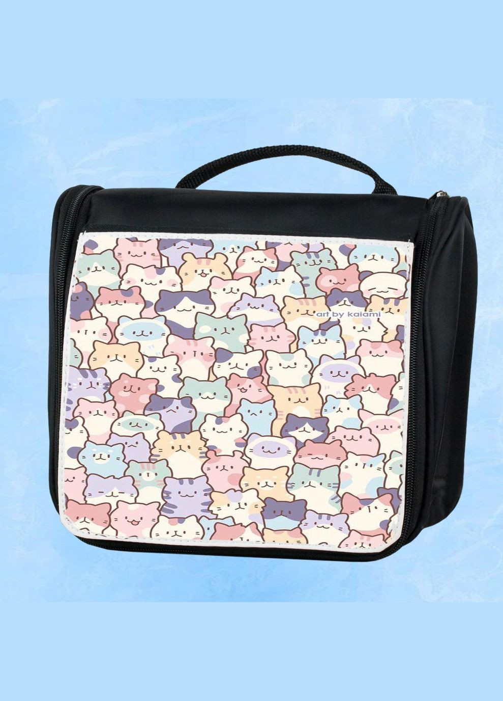 Дорожная сумка - органайзер для косметики несессер Child #011 Черная No Brand (318677764)