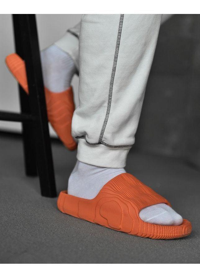 Помаранчеві Літні чоловічі капці slide mountain No Brand