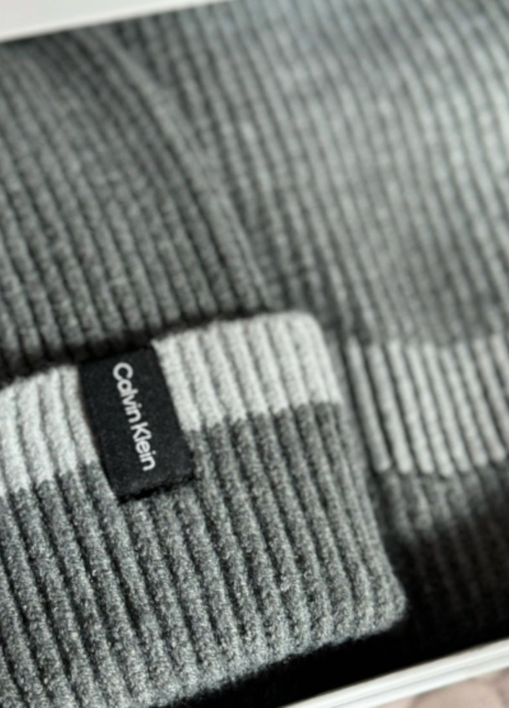 Комплект подарунковий шапка та шарф Calvin Klein (361852846)