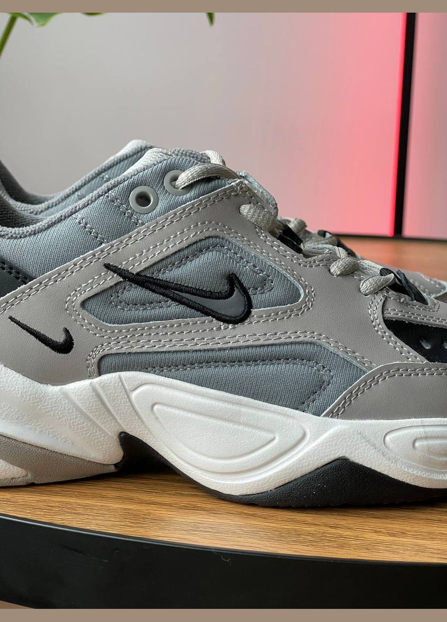Серые всесезонные кроссовки Vakko Nike M2K Tekno ‘Atmosphere Grey Black’ 2