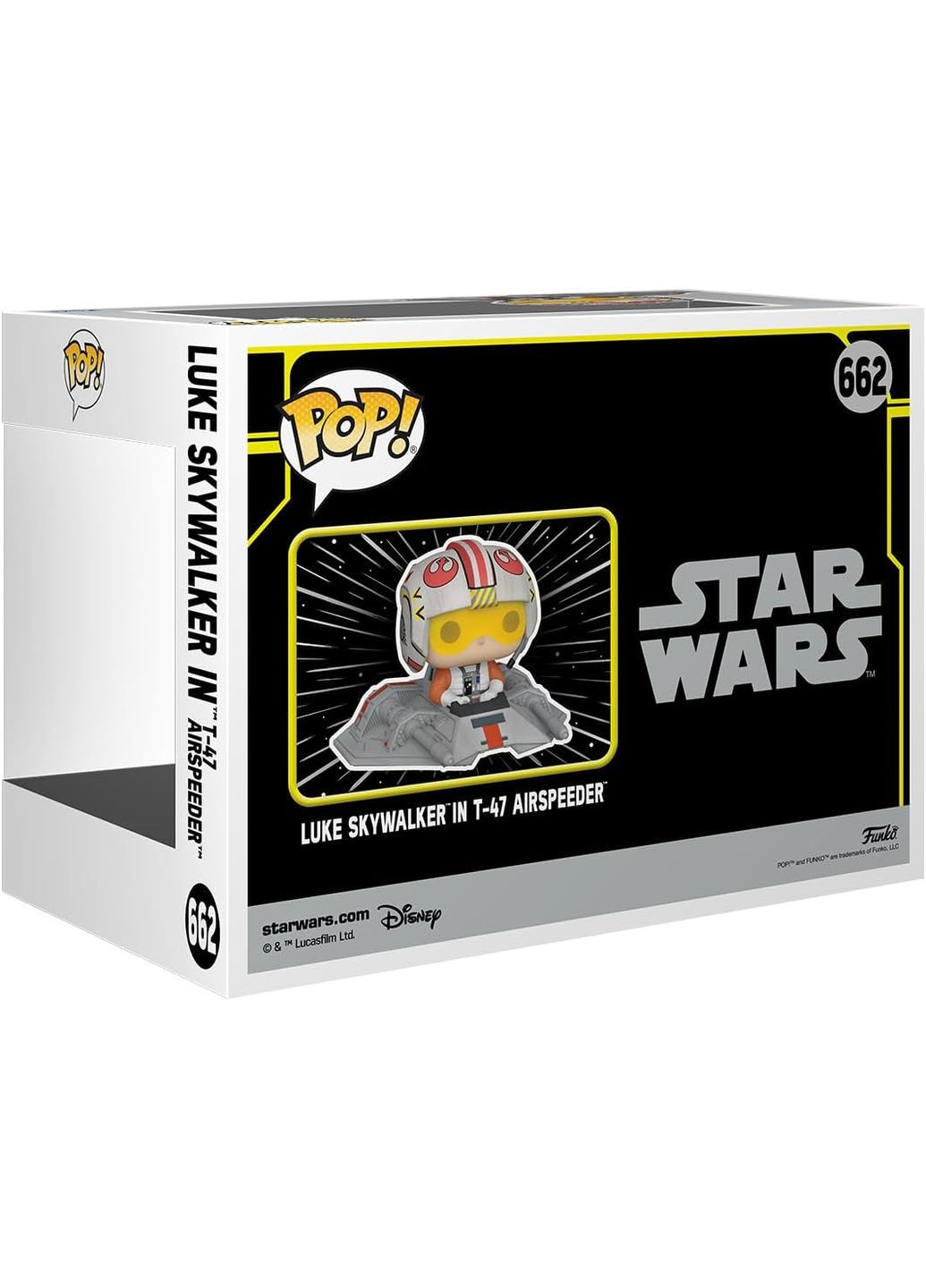 Фигурка Фанко Пип! Люк Скайуокер Т-47 Стар Варс Pop! Star Wars Luke Skywalker 74404 Funko (372012177)