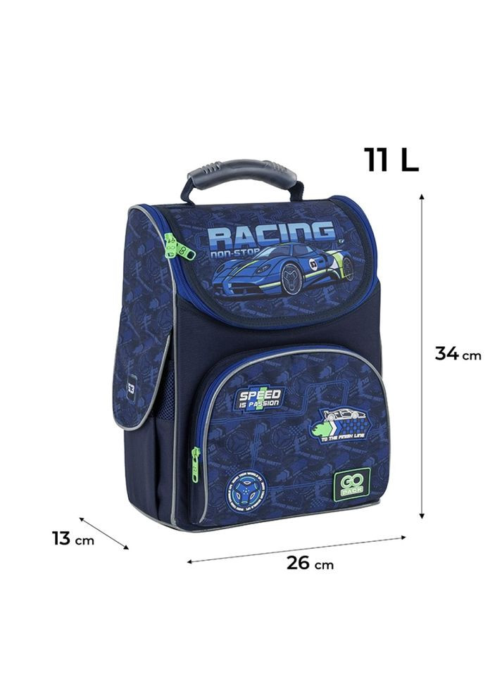 Каркасний рюкзак Education Racing 11 л GO25-5001S-6 GoPack (331172955)